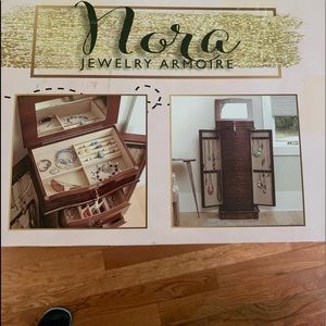 Hive honey jewelry armoire